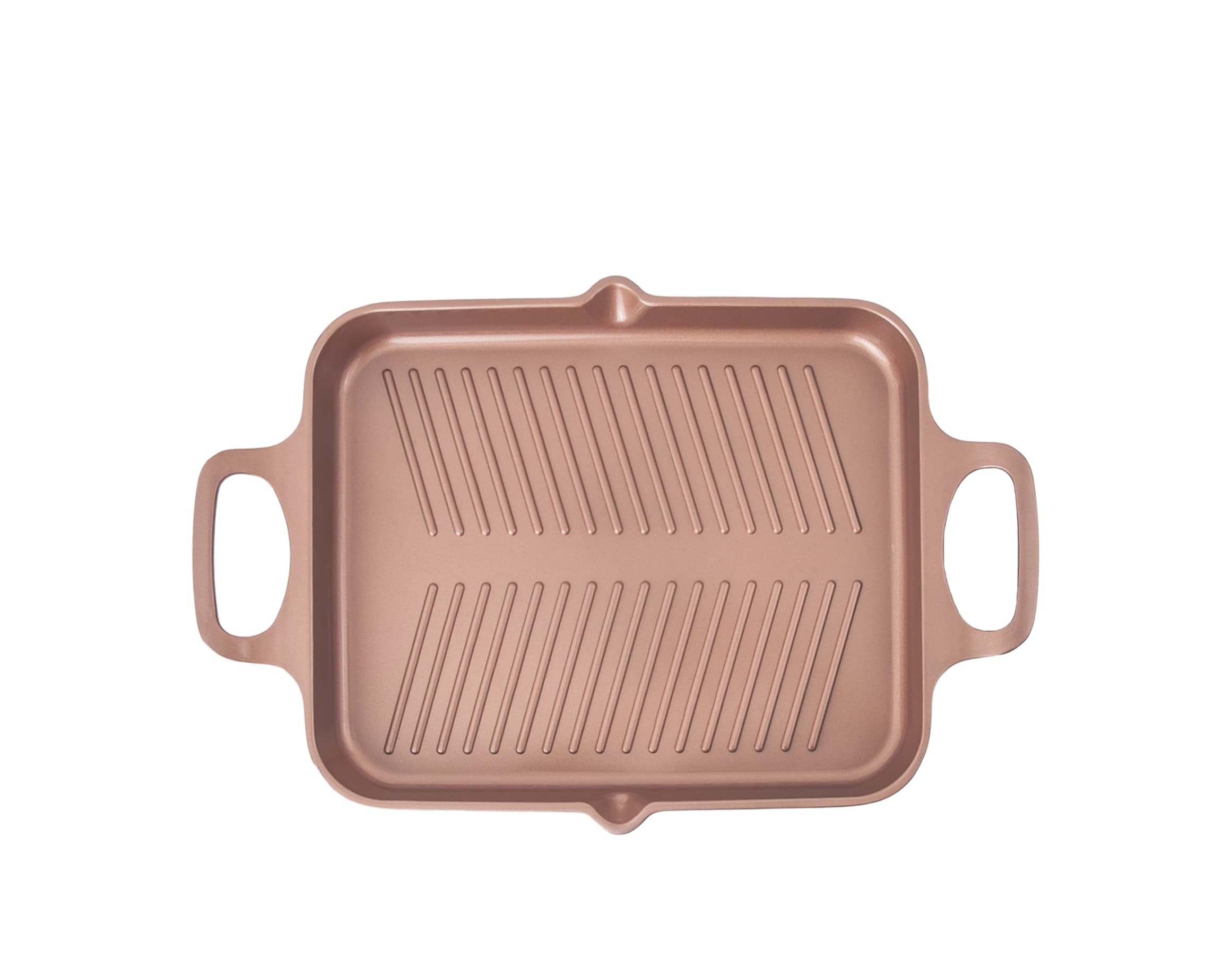33*27cmDie-Cast Aluminum Grill Pan with Induction Base - Image 2