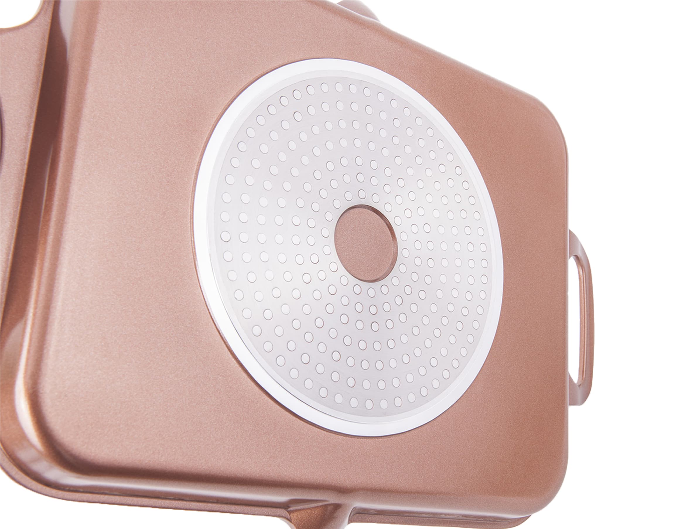 33*27cmDie-Cast Aluminum Grill Pan with Induction Base - Image 3