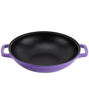 28cmDie-Cast Aluminum Wok with Induction Base