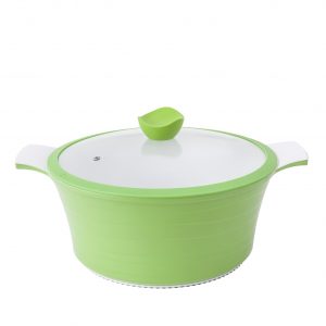 18-32cmDie-Cast Aluminum Casserole with Specialized Induction Base