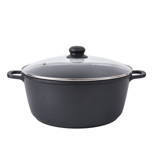 Multi-Size Die-Cast Aluminum Casserole with Standard Encapsulated Base